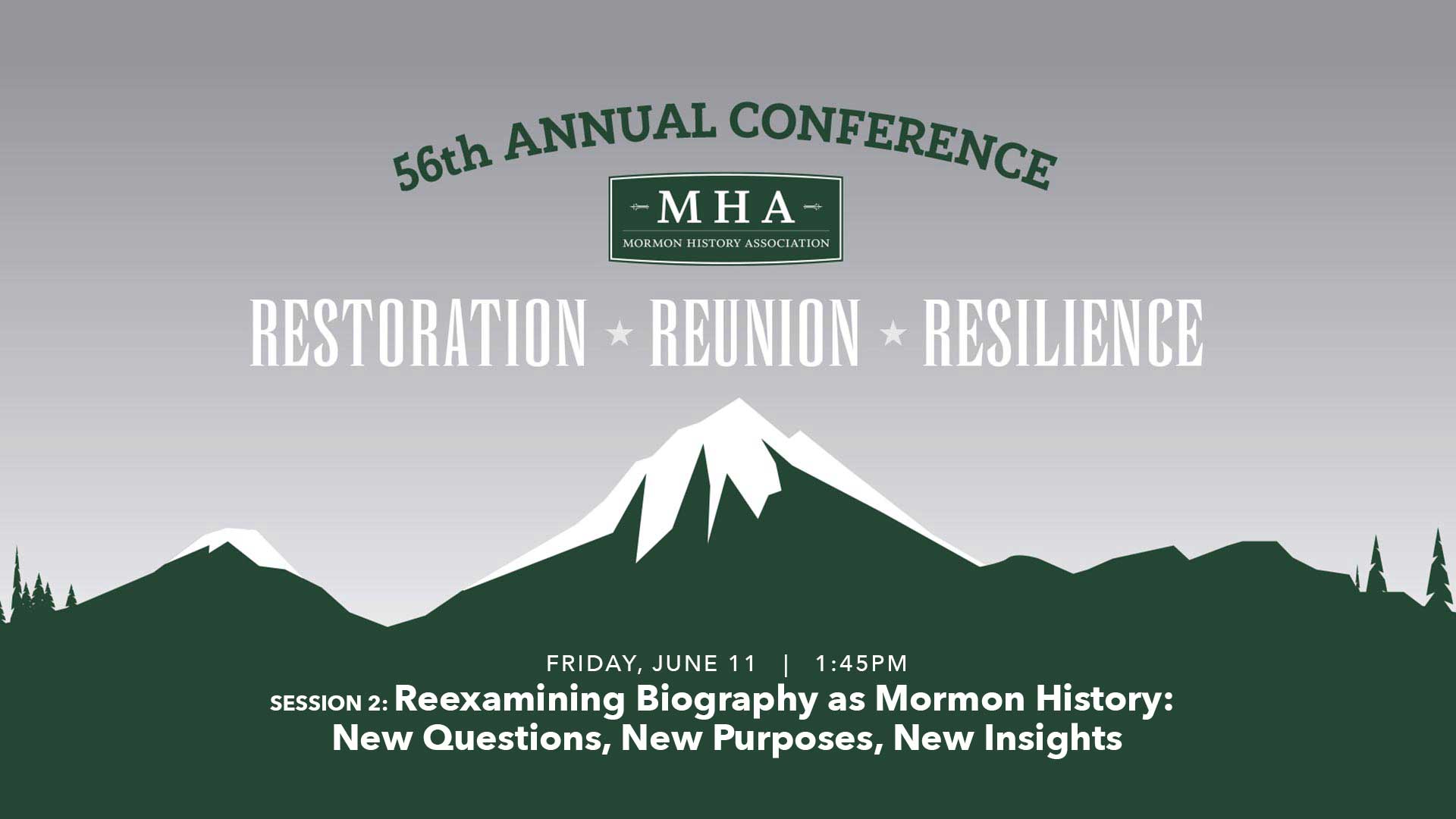 Session 2A - MHA 2021 MHA Mormon History Association