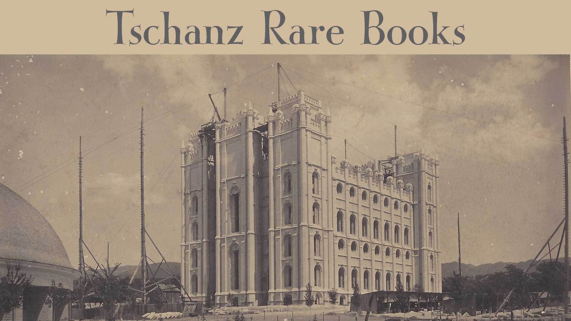 Tschanz Rare Books MHA Mormon History Association Exhibitor