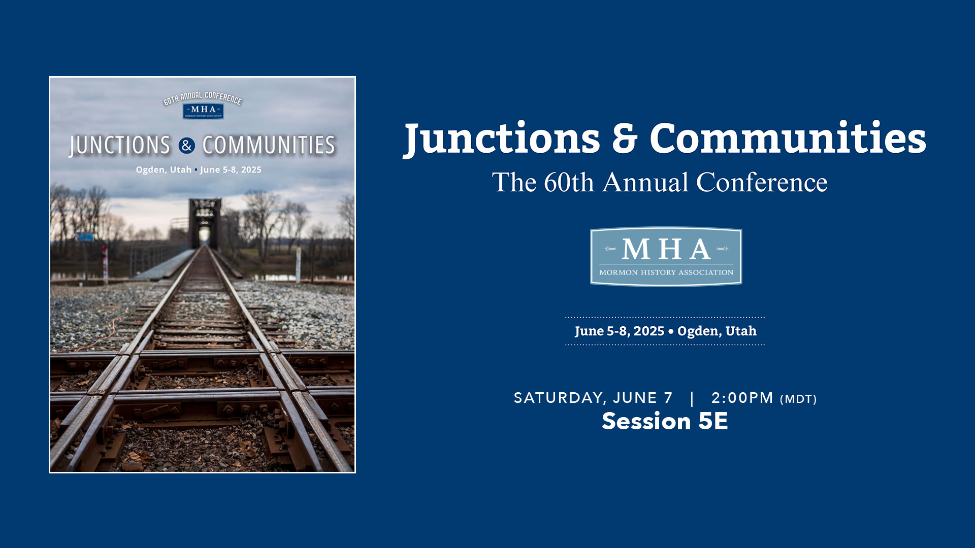  MHA Mormon History Association